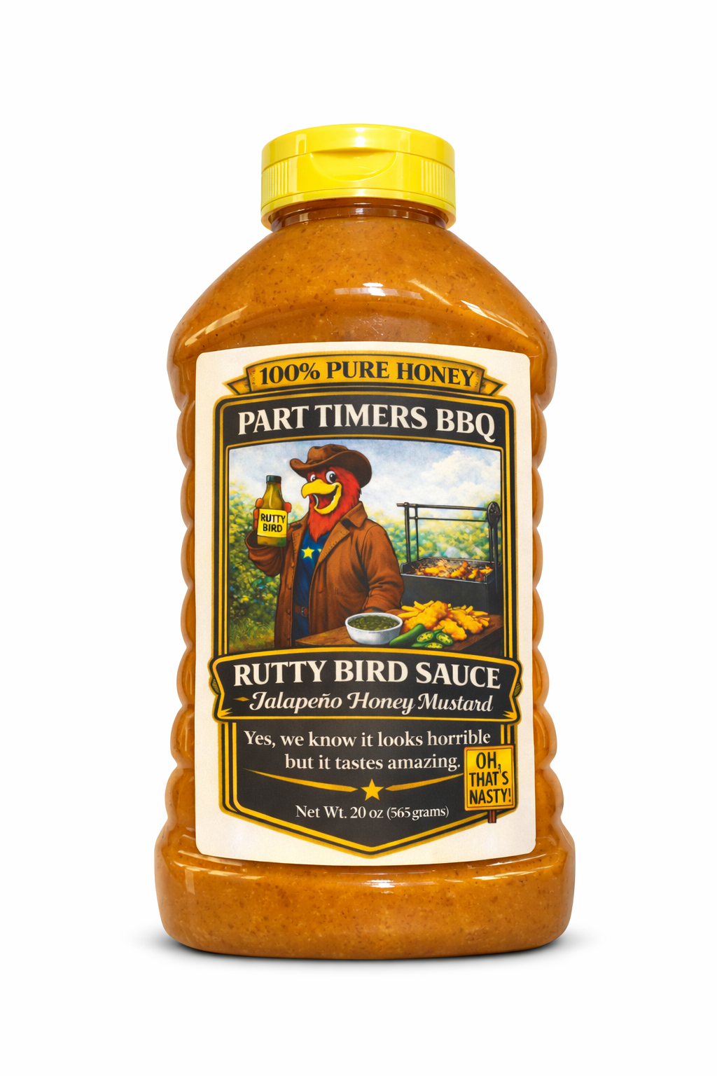 Rutty Bird Sauce-Jalapeño Honey Mustard
